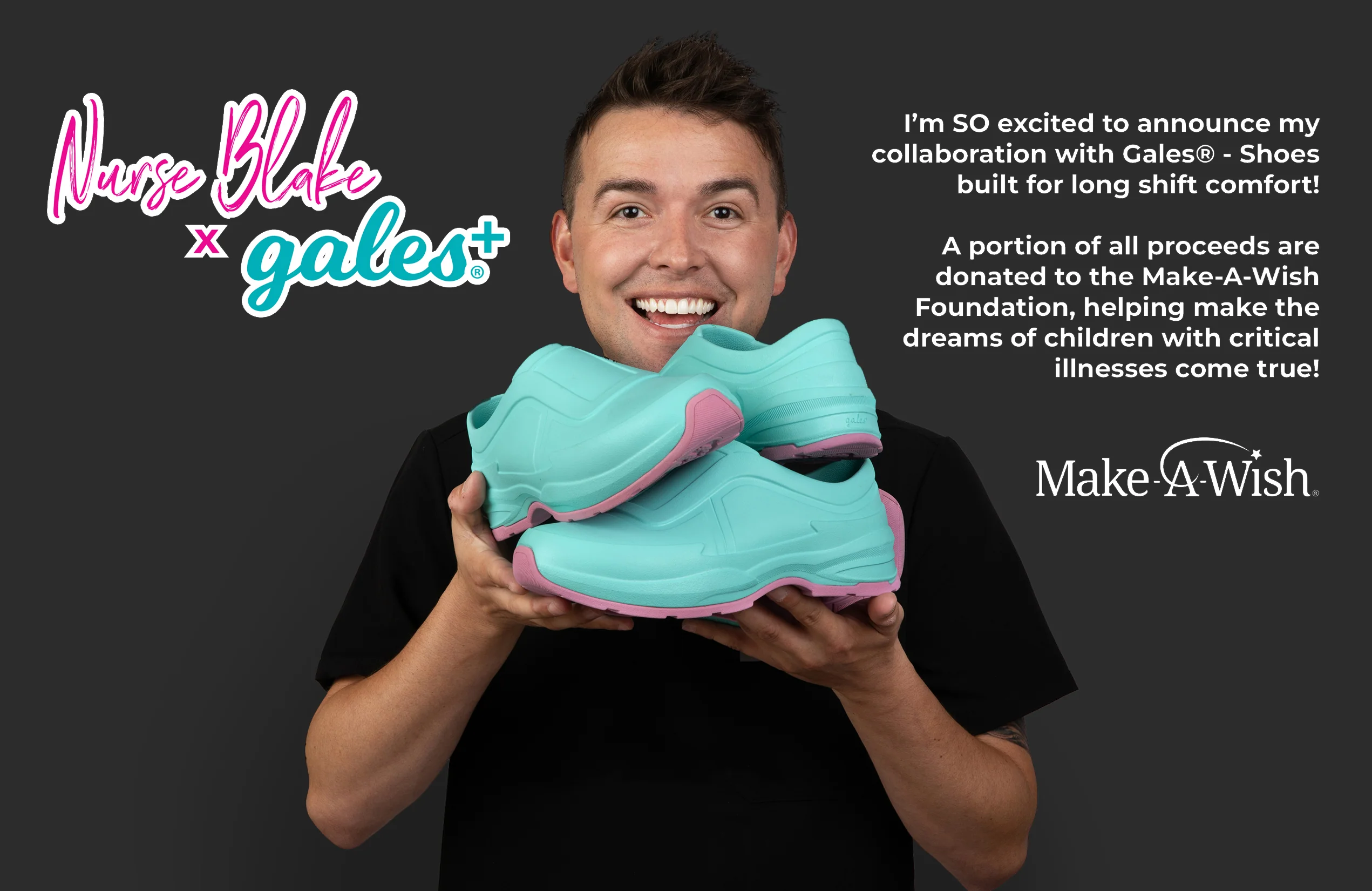 Gales Pro Line - Nurse Blake - Teal/Pink - Image 8